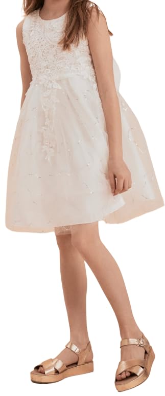 Robe de communion en dentelle Zoya Laceya haute qualité de fête pour fille