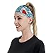 Lovely Cartoon Shark Fashion Sports Decoration Sweatband, Sweat Absorbing Headband