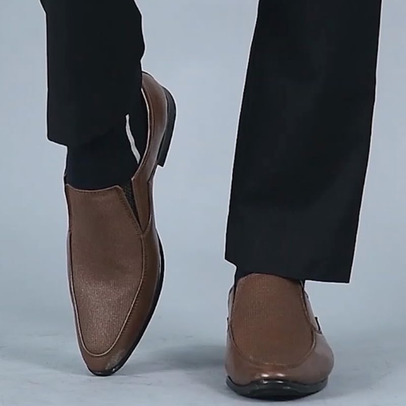 Image of FAUSTO Men Formal Pull-On Shoes