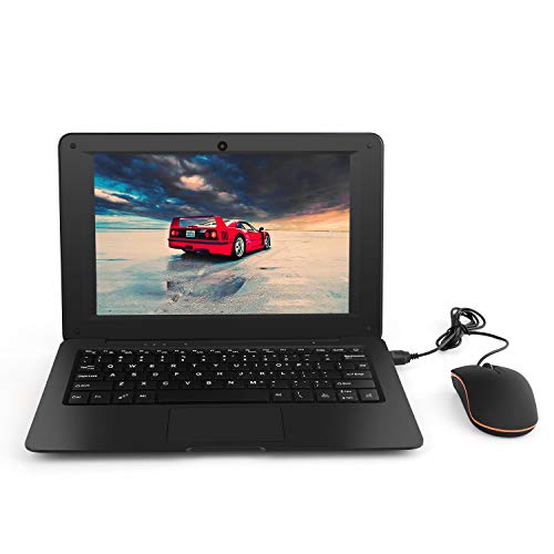 Goldengulf Windows 10 - Mini portátil de 10.1 pulgadas, 32 GB, ultra delgado y ligero, Netbook Intel Quad Core PC HDMI USB Netflix YouTube para niños (verde)