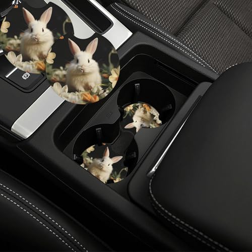 Posavasos para Auto Universal 2 Pzas Neopreno Antideslizante miniatura 1