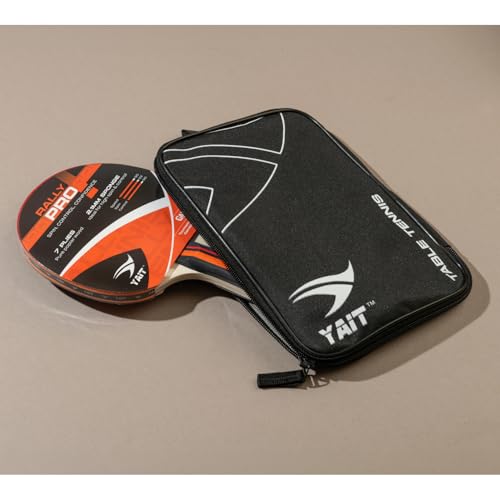 Image of Rally Pro ITTF Approved Table Tennis Racquet | Gambler 7S Rubber | 7 Ply Blade | High Spin | 2.1mm Sponge | TT Paddle with Cover | Ping Pong Bat Racquet for Indoor /Outdoor| for Intermediate Level