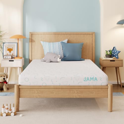 Image of MLILY JAMA 5 Inch Full Size Memory Foam Kids Mattress for Bunk Bed