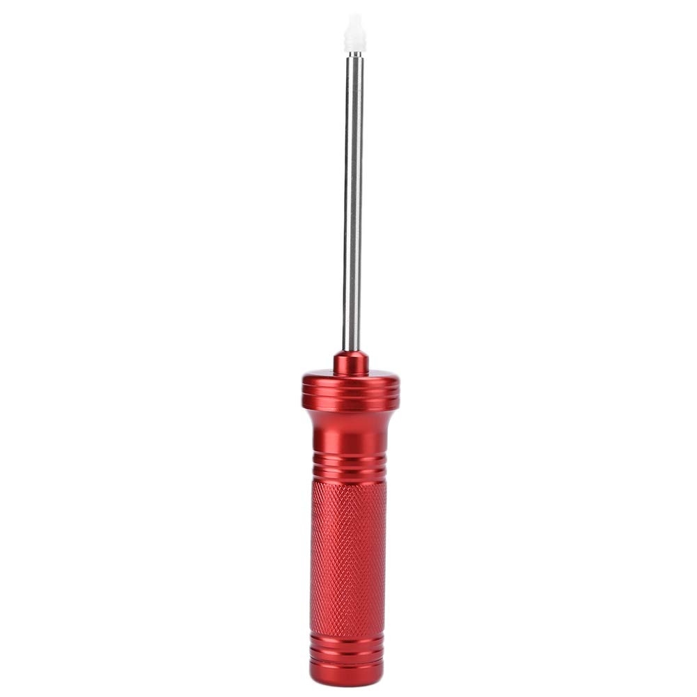 Pompe d’extraction de verre de montre, outil professionnel d’ouverture de boîtier de montre, kit de réparation de montres en métal avec 5 buses et outil à barrette de ressort, pour