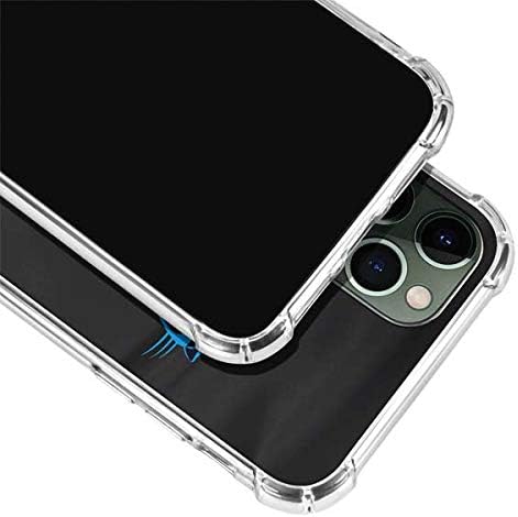 Skinit Clear Phone Case Compatible with iPhone 12 Pro Max - Officially Licensed NFL Carolina Panthers Design