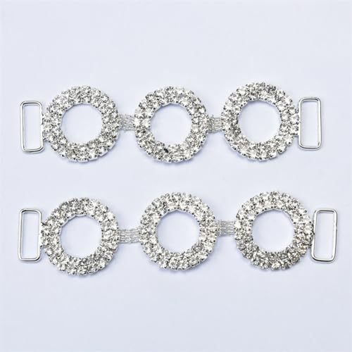 Garniture appliquee a coudre en cristal pour robe de bal
