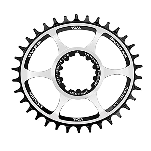 Pignon de plateau de vélo ovale résistant pour éviter les déraillements