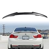 WASTOREEL Rear Trunk Spoiler Fits for 2006-2011 BMW E90 3 Series and M3 Sedan, Carbon Fiber Look M4...