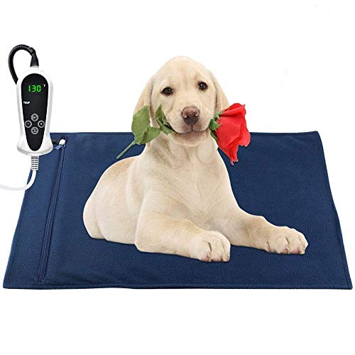 Riogoo Pet Heating Pad, Electric Heating Pad For Dogs And Cats Indoor Warming Mat With Auto Power Off (Large:22" X 18") #TOP5