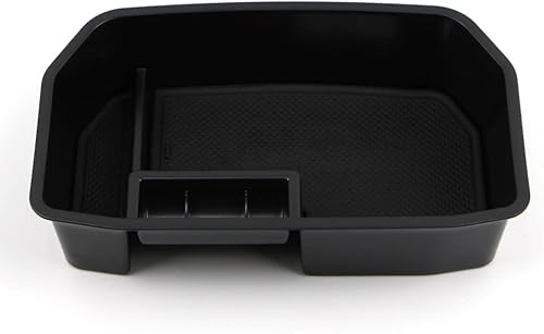 Dreamseek Organizador de consola central compatible con Toyota Land Cruiser LC200 2008-2020 Interior reposabrazos caja de almacenamiento bandeja