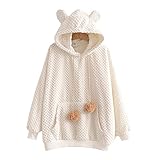 ★ Das modische Pullover-Sweatshirt besteht aus bequemen Baumwoll- und Polyesterstoffen, der Stoff ist weich und bequem, etwas dehnbar und bietet Ihnen ein angenehmes Erlebnis.
