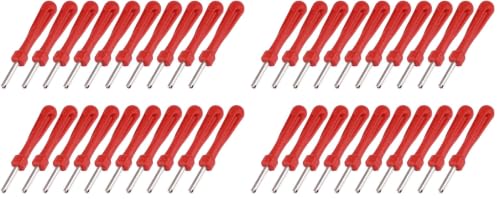 Image of X AUTOHAUX 20pcs Tire Repair Tool Single Head Car Tyre Valve Stem Core Remover Universal (Pack of 2)