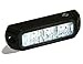 Buyers Products 8891401, 3.5 Inch LED Rectangular Strobe Light, Work Trucks, Light Bar, Construction Vehicles, 12 Flash Patterns, Warning Lights, Clear