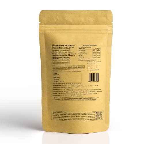 Image of CARMEL ORGANICS Fenugreek /Methi Seeds(Whole, 225 Grams) | Jaivik Bharat Certified