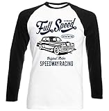 chrysler sedan 2007  Teesandengines Men\'s Chrysler New Yorker Sedan 1950 Full Speed Black Long Sleeved T-Shirt Size XLarge