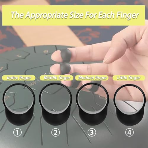 image for Generic Steel Drum High quality rubber finger cots, silicone rubber pe