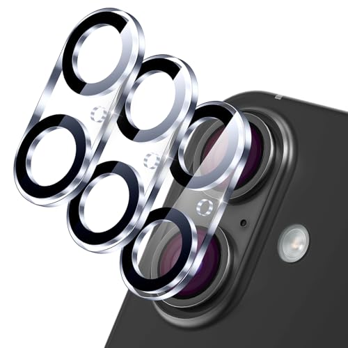 Suoman�i3���jfor iPhone 16/16 Plus�J���������Y�ی�J�o�[ �A�C�t�H��16/16 Plus�J���������Y�ی�t�B���� 9H�����ד��������K���X�J���������Y�t�B����for iPhone 16/16 Plus -����