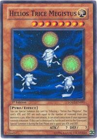 Amazon.com: Yu-Gi-Oh! - Helios Trice Megistus (LODT-EN095) - Light