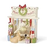 Lenox 896422 Grinch Stealing Stockings Figurine, Christmas & Holiday Decor