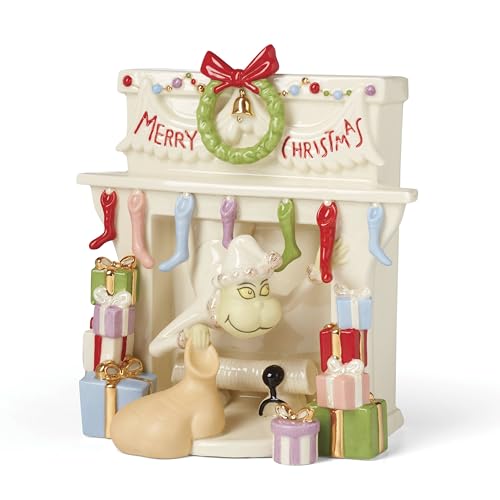Lenox 896422 Grinch - Figura de Medias robando