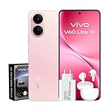 vivo V60 Lite 5G Smartphone 8 Go 256 Go 6500 mAh Batterie, cran AMOLED 6.77