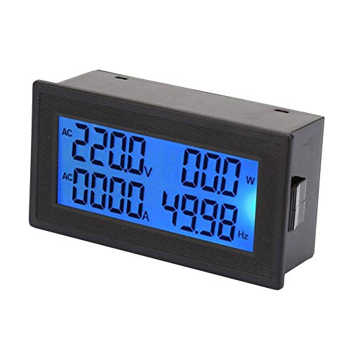 Image of Multi Function AC Voltmeter Ammeter 0~20A Backlight Digital Display 60~500V