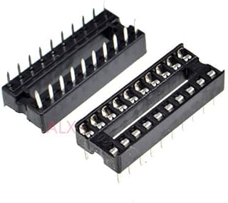 20PCS DIP20 IC Socket DIP CHIP Test Holder Adaptor 20 PIN dip-20 DIP 20PIN 20p 2.54MM Pitch Connector