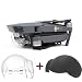 Produktbild Flycoo Gimbal Cap + Silikonabdeckung für DJI Mavic Pro Kamera Linse Protector Light Reduction Objektivfilter (Clear UV + Silicone Cover)