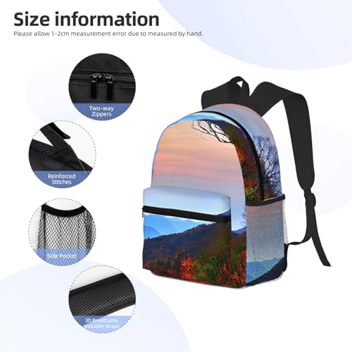 Sac à dos ordinateur portable léger décontracté unisexe ergonomique - 5
