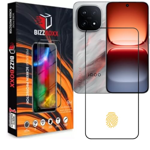 Image of Tempered Glass Screen Protector Guard Compatible with iQOO 15 5G - HD Clarity, Ultrasonic Fingerprint Working Screen Guard (iQ 15-6.85 inch) With Installation Kit - Pack of 1