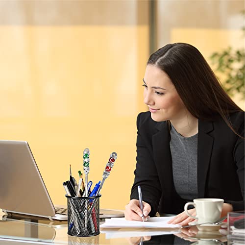 Beaded Letter Opener Envelope Letter Openers With Wire Wrapped 2 Semicircle Marble Stainless Steel Envelope Opener Slitter For Diy Gift Office Home Supplies (Brown Marble) #TOP4