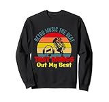 Photo Gallery music brings out my best - vintage vibes motivational felpa Photo Gallery music brings out my best - vintage vibes motivational felpa