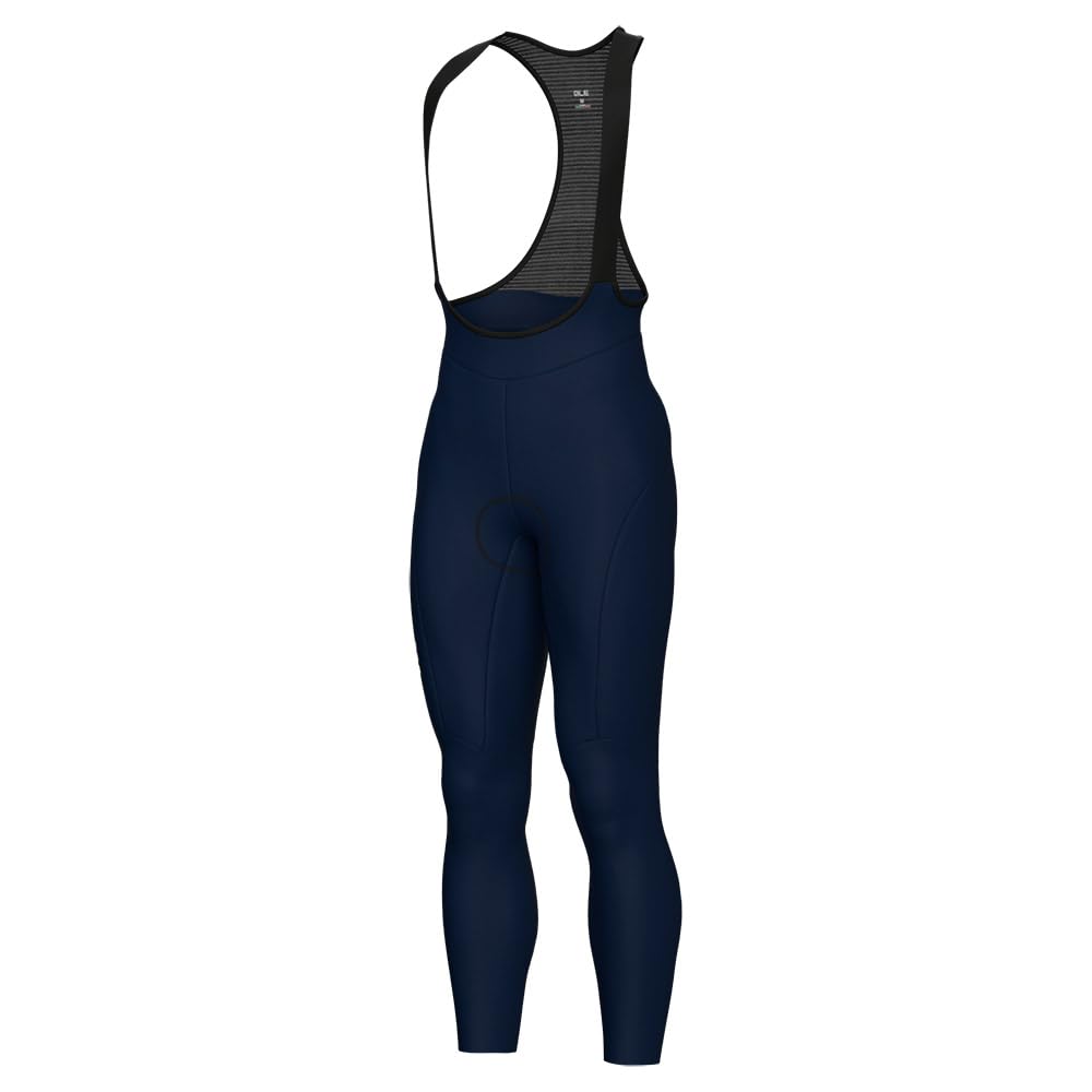 ALE' Mens Alé Pragma Winter 2.0 Bib Tights, Blue, XL EU