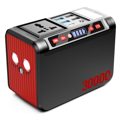 Tragbare Powerstation 111Wh 230V 120W Akku für Notstrom zu Hause Camping