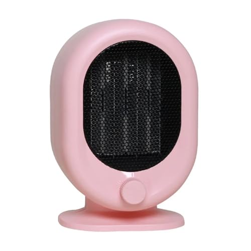 Calefactor Eléctrico, Calefactor de escritorio pequeño, calefactor portátil doméstico de doble función, calentamiento rápido, eléctrico for enfriar y calentar.(Bianco)