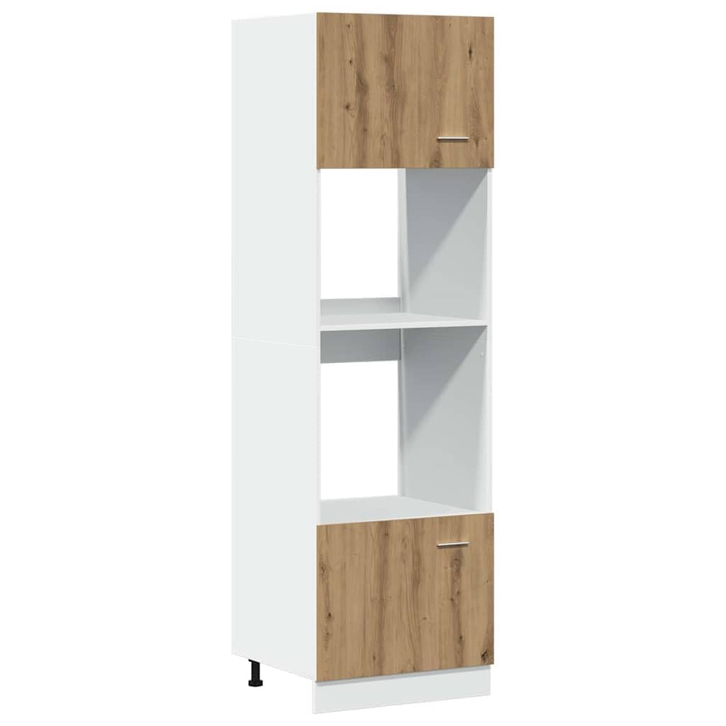 vidaXL 7-TLG. Küchenschrank-Set Lyon Artisan-Eiche Holzwerkstoff, Küchenzeile, Küchenschrank, Schrank, Hängeschrank, Spülenunterschrank, Küchenmöbel