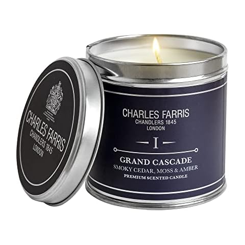 Charles Farris "Grand Cascade Home Scents Vela, estaño, Multicolor" Cover