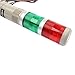 LED AC220V 110V DC 12V 24V Safety Stack Lamp Red Green Yellow Flash Industrial Tower Signal Light LTA-505 Red and Green 2 Layer(24V Flash Light)