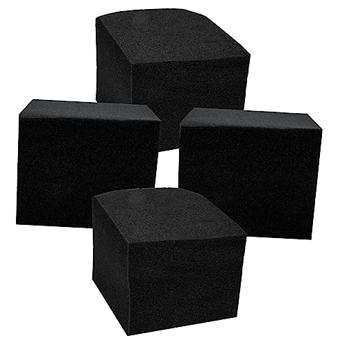 Levemolo 4pcs Paneles de Espuma Acústica Absorbente para Aislamiento de Estudio Material Fácil de Moldear para Aislamiento Sonoro de Ventanas miniatura 1