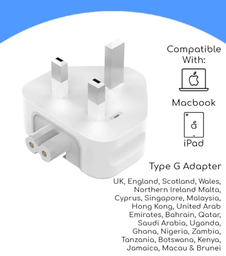 Adaptador de enchufe UK para MacBook y dispositivos Apple miniatura 4