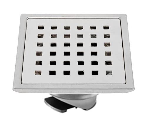 Image of Aquieen Stainless Steel Bathroom Floor Water Drain Grating (Floor Jali) (Gratings with Anti-Cockroach, Arrossa)