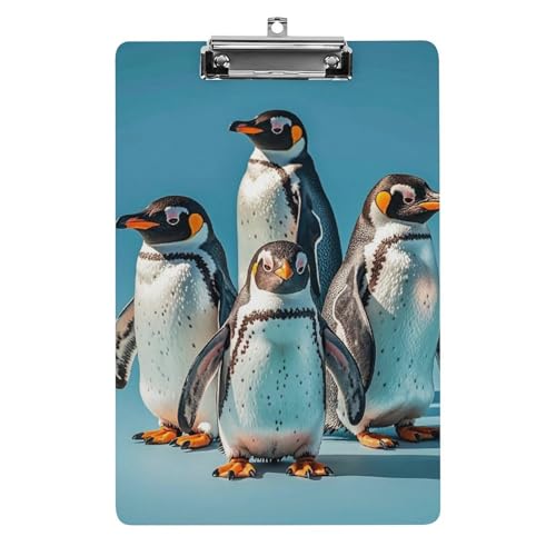 Porte-bloc acrylique A4 motif animaux pour la salle de classe