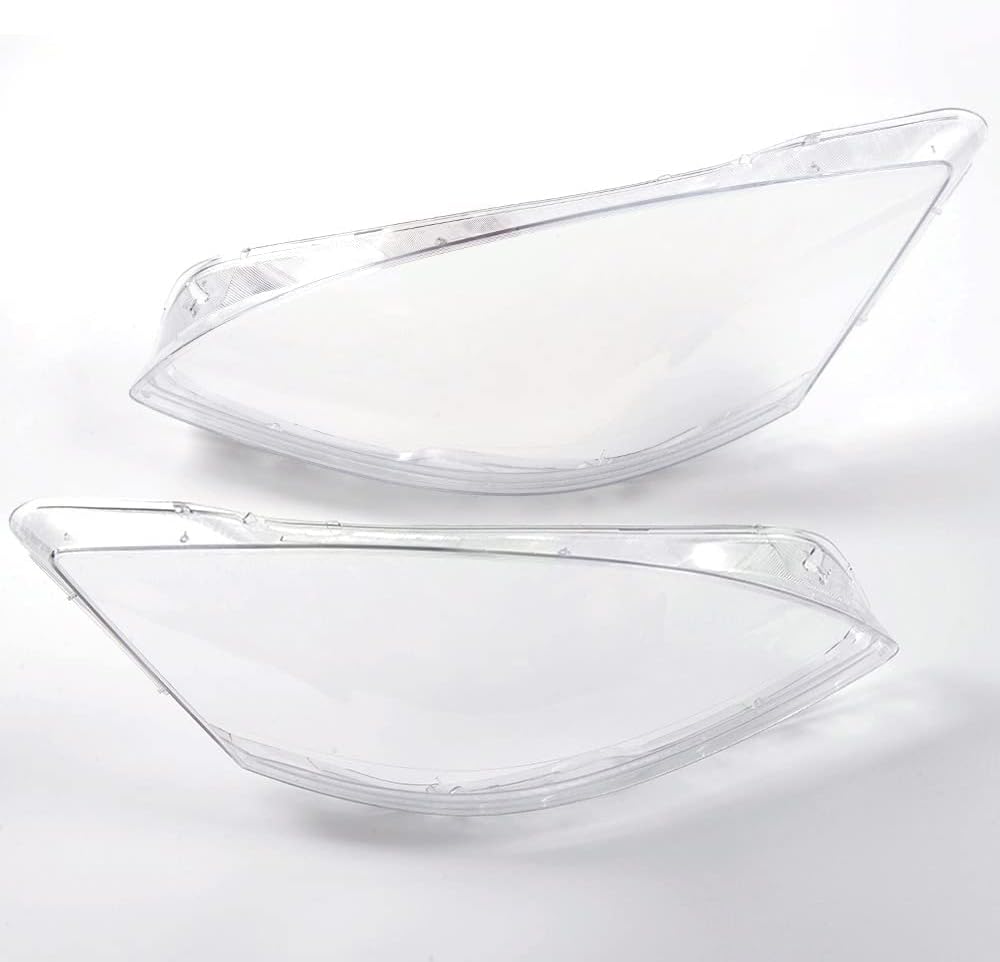 G-PLUS Headlight Headlamp Lense Clear Lens Cover Replacement For 2006-2013 Mercedes Benz S-Class W221 130 1Pair