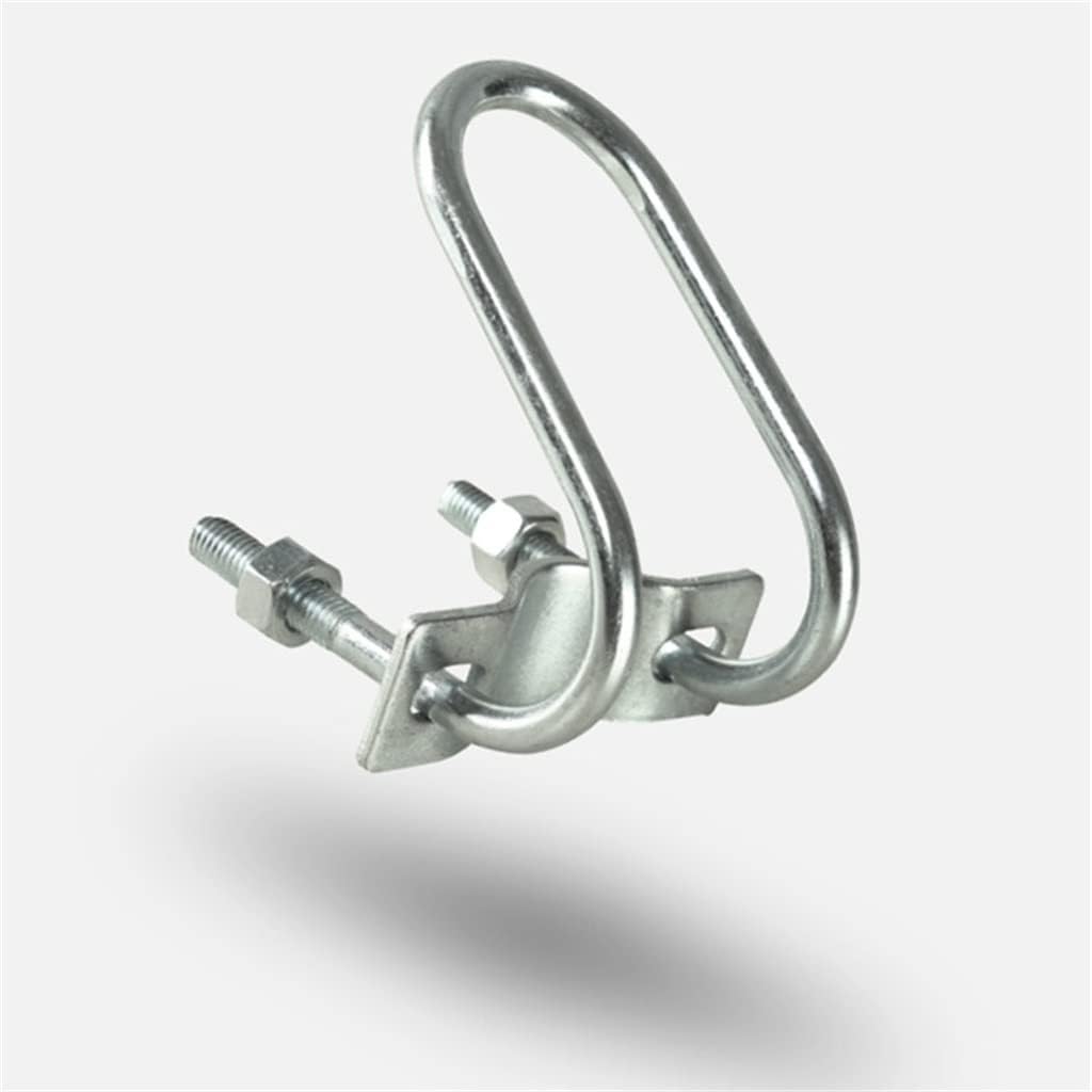 Carbon Steel Pipe Hook Heavy Duty Clamp Clip Support Mounting Bracket Truck Tricycle Parasol Tube Fixed Holder Hardware