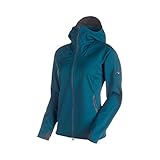 Gore Windstopper Material Mammut Damen Ultimate Hoody Softshelljacke, Orion-Light Pacific, L