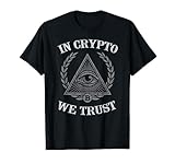 In Crypto We Trust Shirt Bitcoin Cryptocurrency