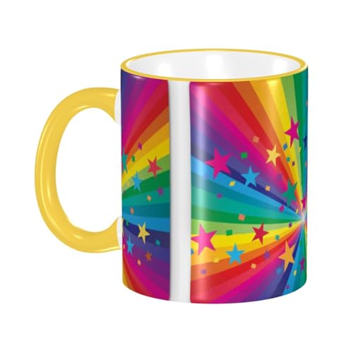 ̐F }OJbv R[q[Jbv Yellow  HJbv eB[Jbv ϔM}O ۉ ϗ  傫 ~NRbv 330ml G ƒp vg蕨