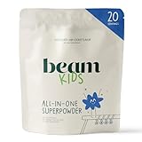 Beam Kids All in One Superfood Powder, Nutritional Shake, Organic Greens, Probiotics, Vitamins, Immune Support, Gut Health, Superfood Drink, Daily Nutrition for Children, No Artificial Sweeteners
