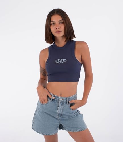 Hurley Women's Tank Top vêtement léger pour faire du sport ou rester chez soi