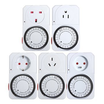 3NH® 24-Hour Mechanical Electrical Plug Program Timer Power Switch ...